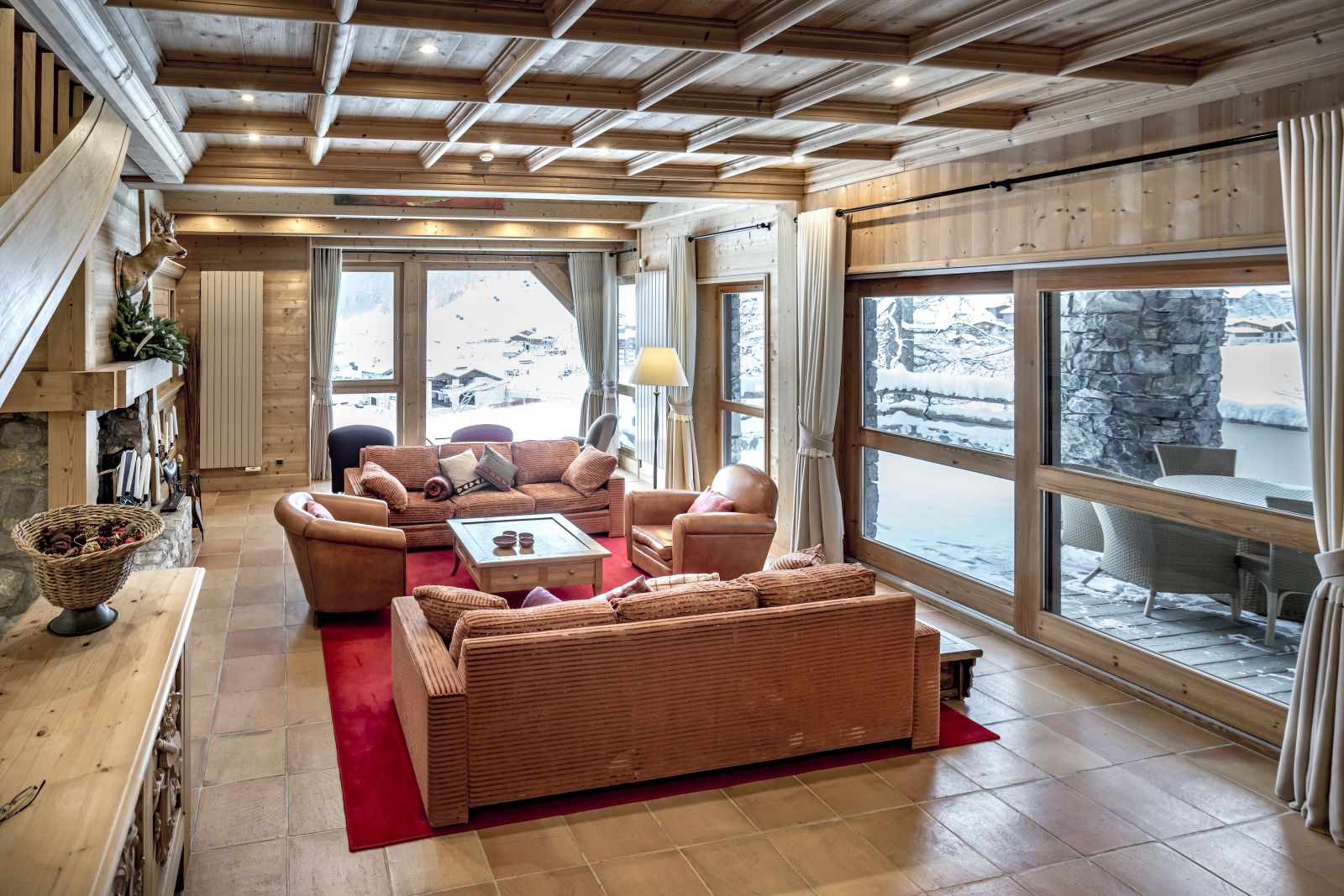 Chalet Cristal A living area, Val d&rsquo;Is&egrave;re